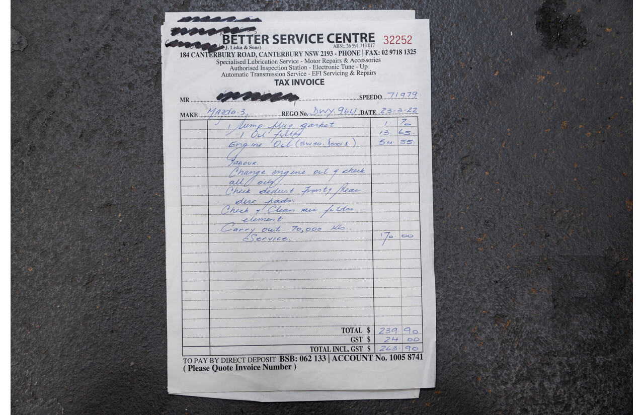 05/2018 Mazda 3 SP25 BN MY18 4D Sedan Deep Crystal Blue Metallic 2.5L