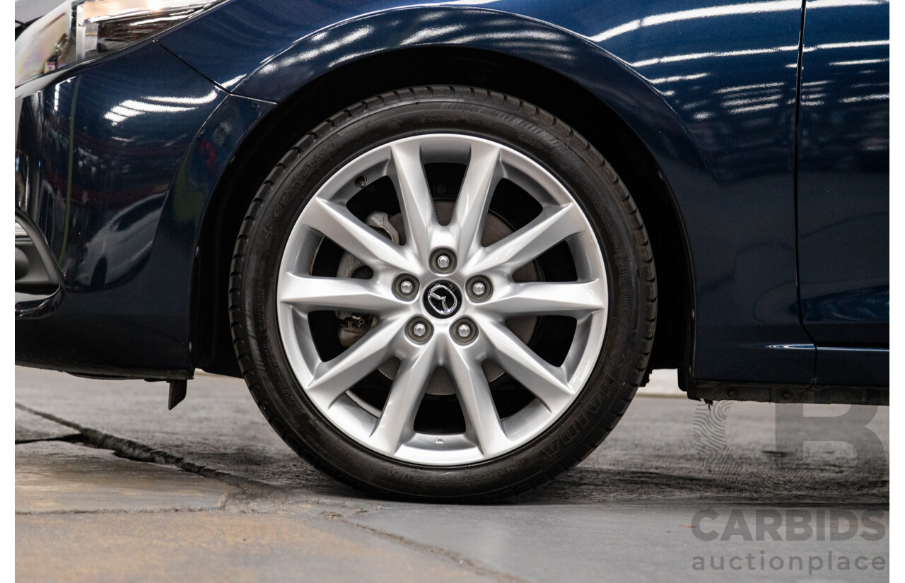 05/2018 Mazda 3 SP25 BN MY18 4D Sedan Deep Crystal Blue Metallic 2.5L