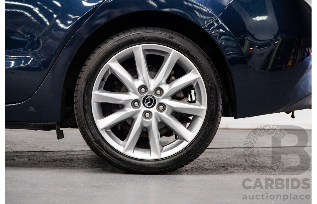 05/2018 Mazda 3 SP25 BN MY18 4D Sedan Deep Crystal Blue Metallic 2.5L