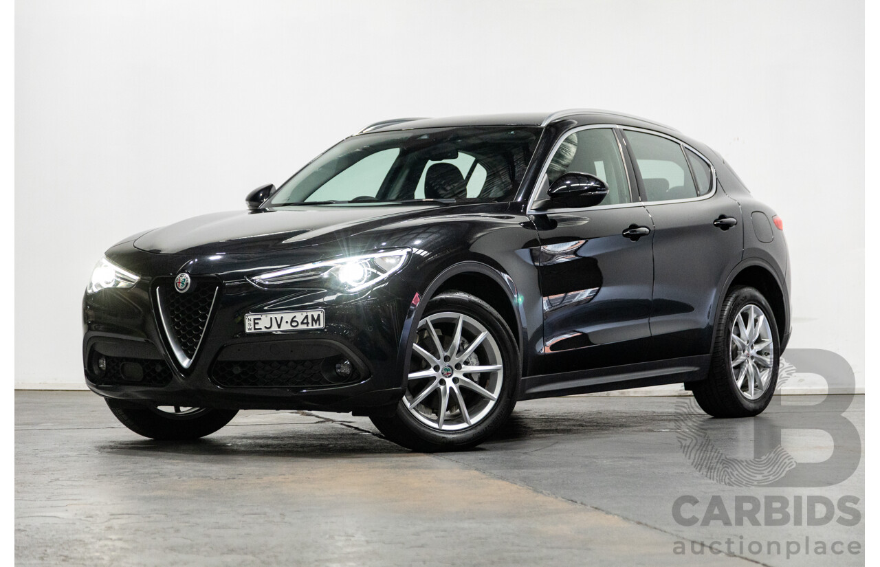 07/2020 Alfa Romeo Stelvio Q4 (AWD) 949 4D Wagon Metallic Black Turbo Diesel 2.1L