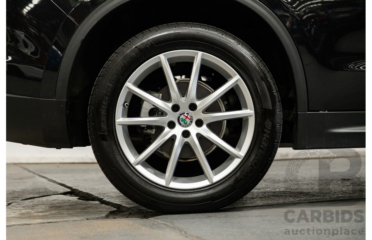 07/2020 Alfa Romeo Stelvio Q4 (AWD) 949 4D Wagon Metallic Black Turbo Diesel 2.1L