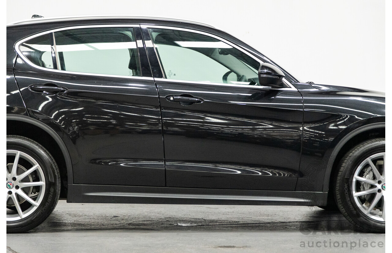 07/2020 Alfa Romeo Stelvio Q4 (AWD) 949 4D Wagon Metallic Black Turbo Diesel 2.1L