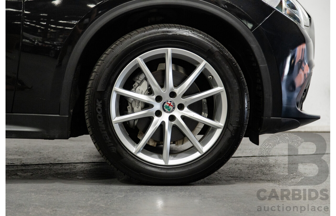 07/2020 Alfa Romeo Stelvio Q4 (AWD) 949 4D Wagon Metallic Black Turbo Diesel 2.1L