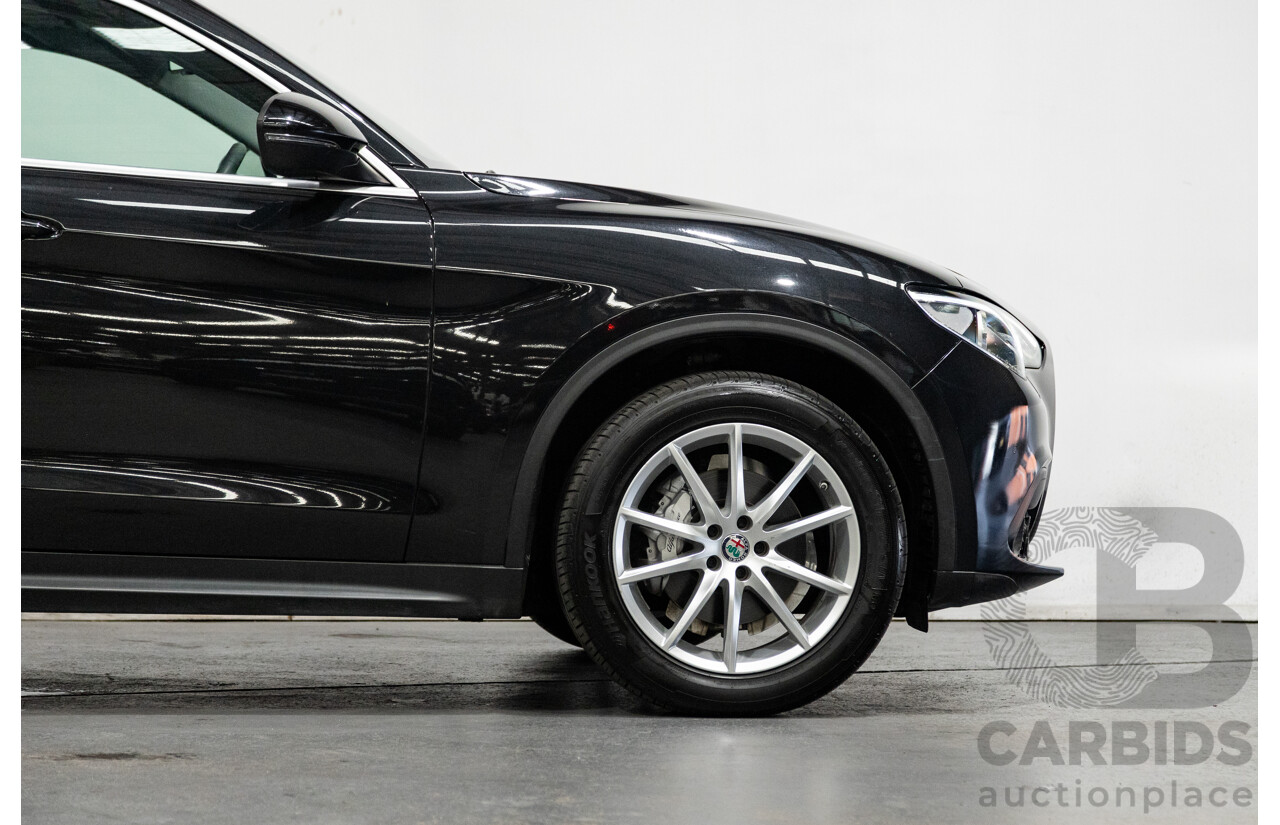 07/2020 Alfa Romeo Stelvio Q4 (AWD) 949 4D Wagon Metallic Black Turbo Diesel 2.1L