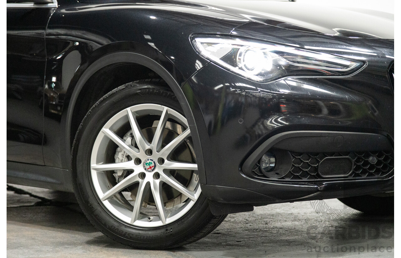07/2020 Alfa Romeo Stelvio Q4 (AWD) 949 4D Wagon Metallic Black Turbo Diesel 2.1L