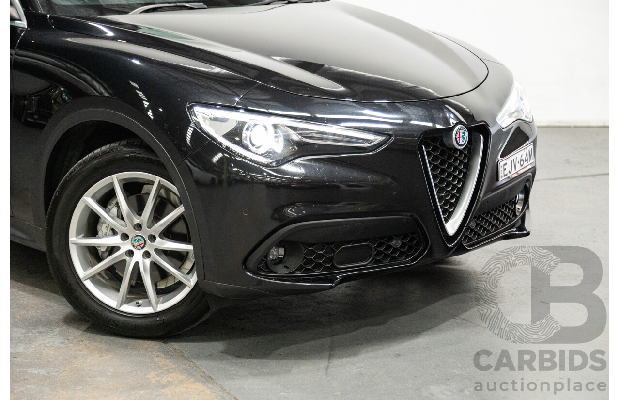 07/2020 Alfa Romeo Stelvio Q4 (AWD) 949 4D Wagon Metallic Black Turbo Diesel 2.1L