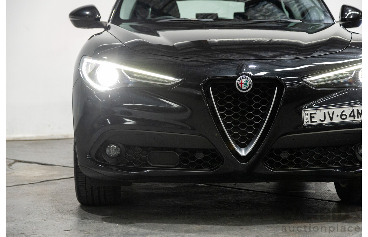 07/2020 Alfa Romeo Stelvio Q4 (AWD) 949 4D Wagon Metallic Black Turbo Diesel 2.1L
