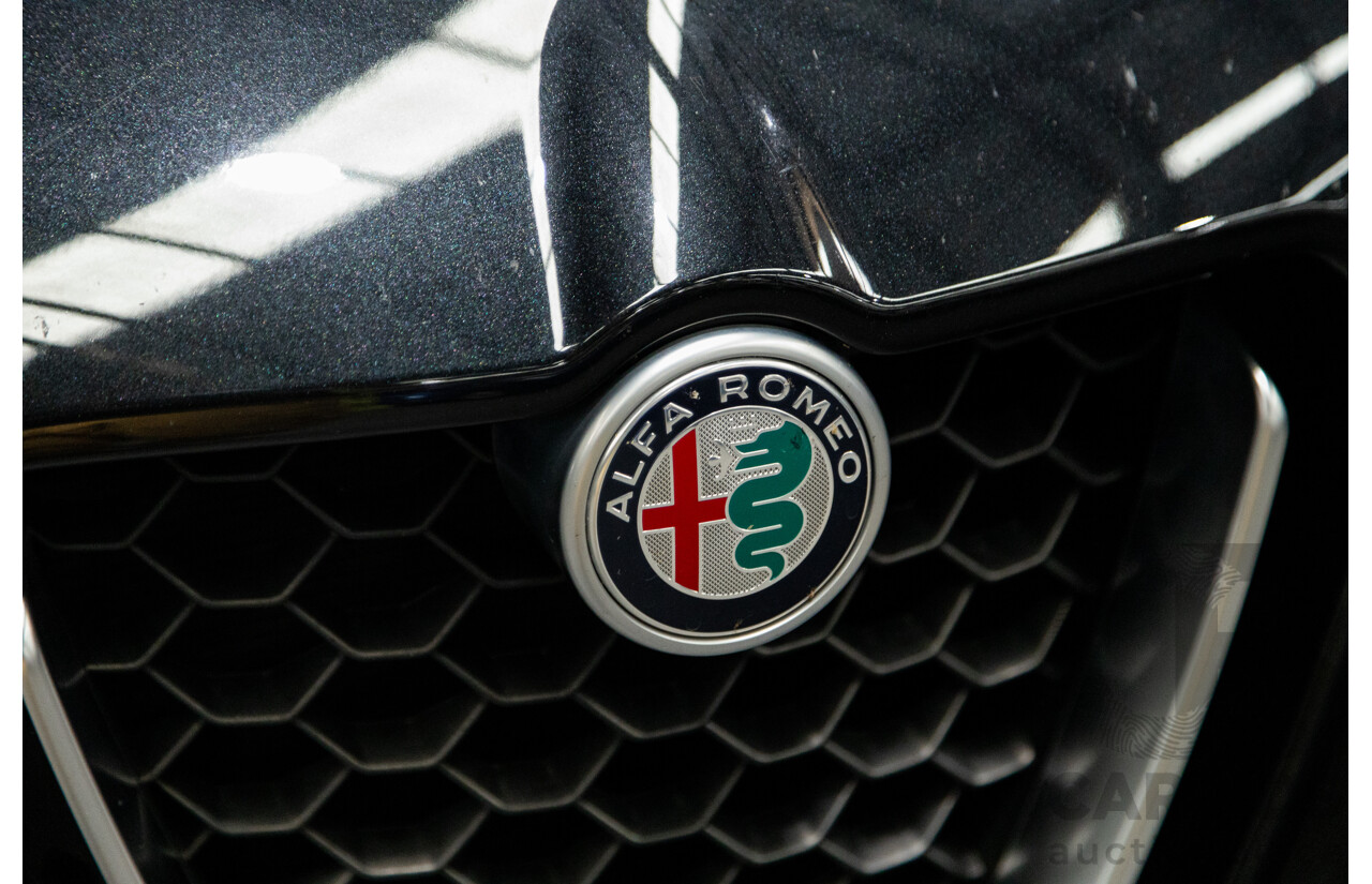 07/2020 Alfa Romeo Stelvio Q4 (AWD) 949 4D Wagon Metallic Black Turbo Diesel 2.1L