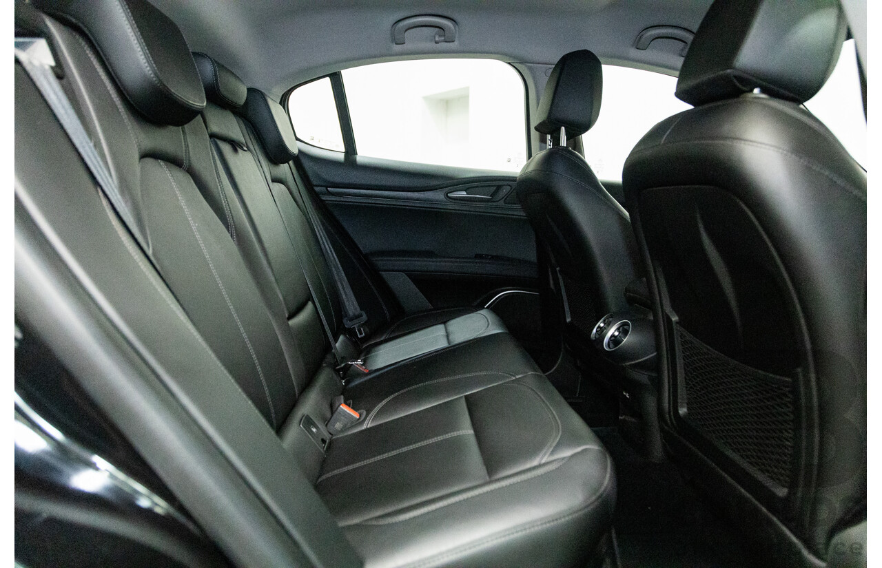 07/2020 Alfa Romeo Stelvio Q4 (AWD) 949 4D Wagon Metallic Black Turbo Diesel 2.1L