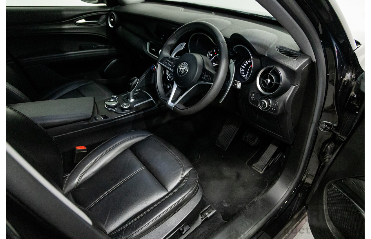 07/2020 Alfa Romeo Stelvio Q4 (AWD) 949 4D Wagon Metallic Black Turbo Diesel 2.1L