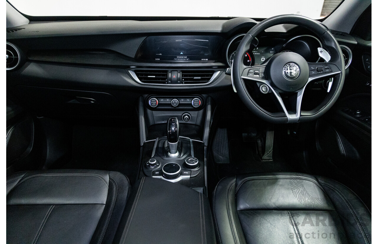 07/2020 Alfa Romeo Stelvio Q4 (AWD) 949 4D Wagon Metallic Black Turbo Diesel 2.1L