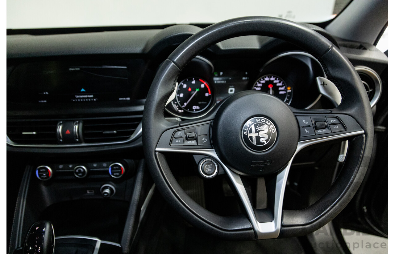 07/2020 Alfa Romeo Stelvio Q4 (AWD) 949 4D Wagon Metallic Black Turbo Diesel 2.1L