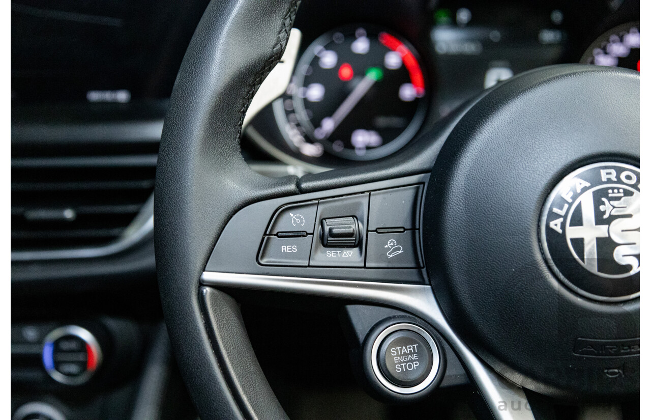 07/2020 Alfa Romeo Stelvio Q4 (AWD) 949 4D Wagon Metallic Black Turbo Diesel 2.1L