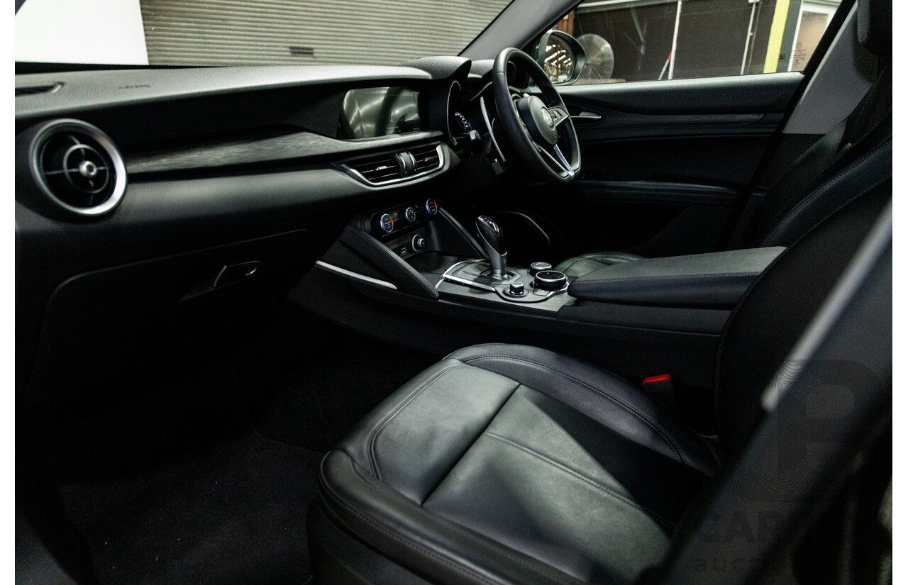 07/2020 Alfa Romeo Stelvio Q4 (AWD) 949 4D Wagon Metallic Black Turbo Diesel 2.1L