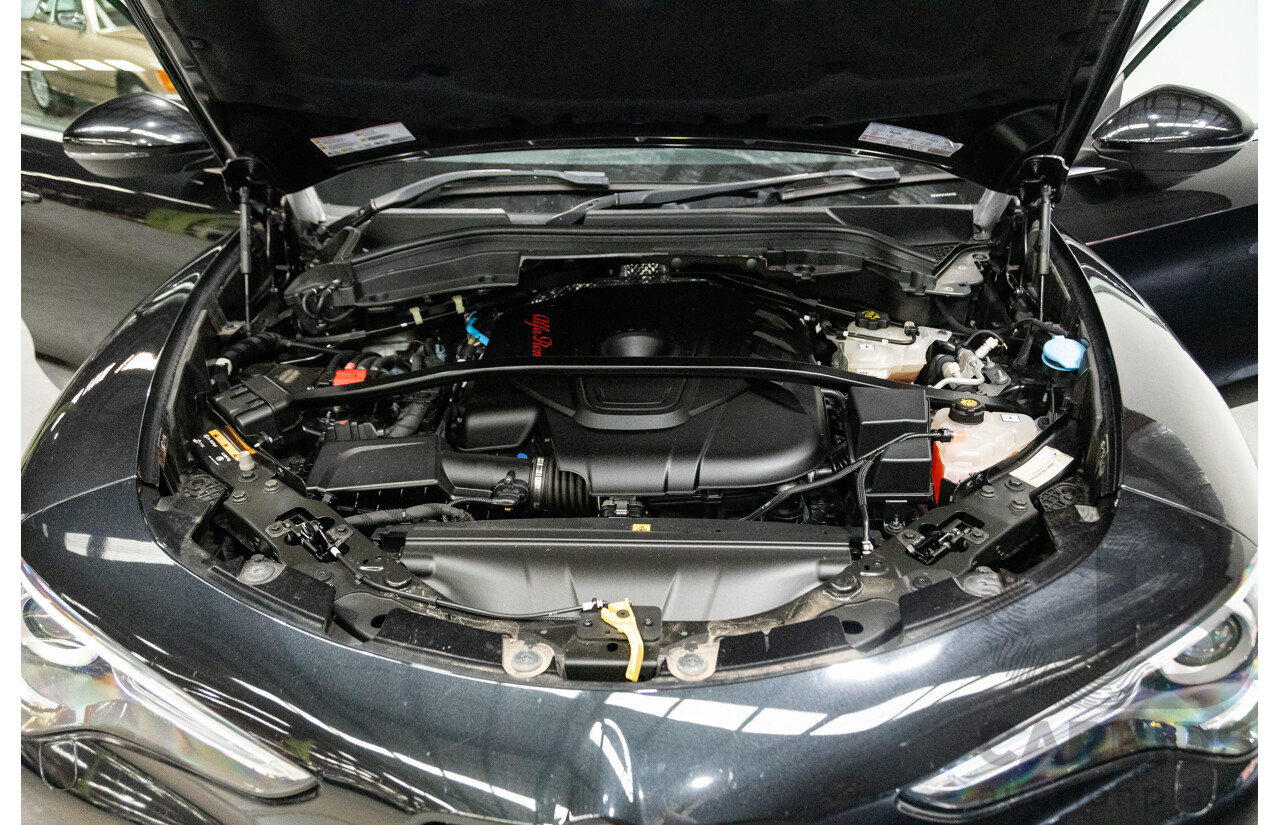 07/2020 Alfa Romeo Stelvio Q4 (AWD) 949 4D Wagon Metallic Black Turbo Diesel 2.1L