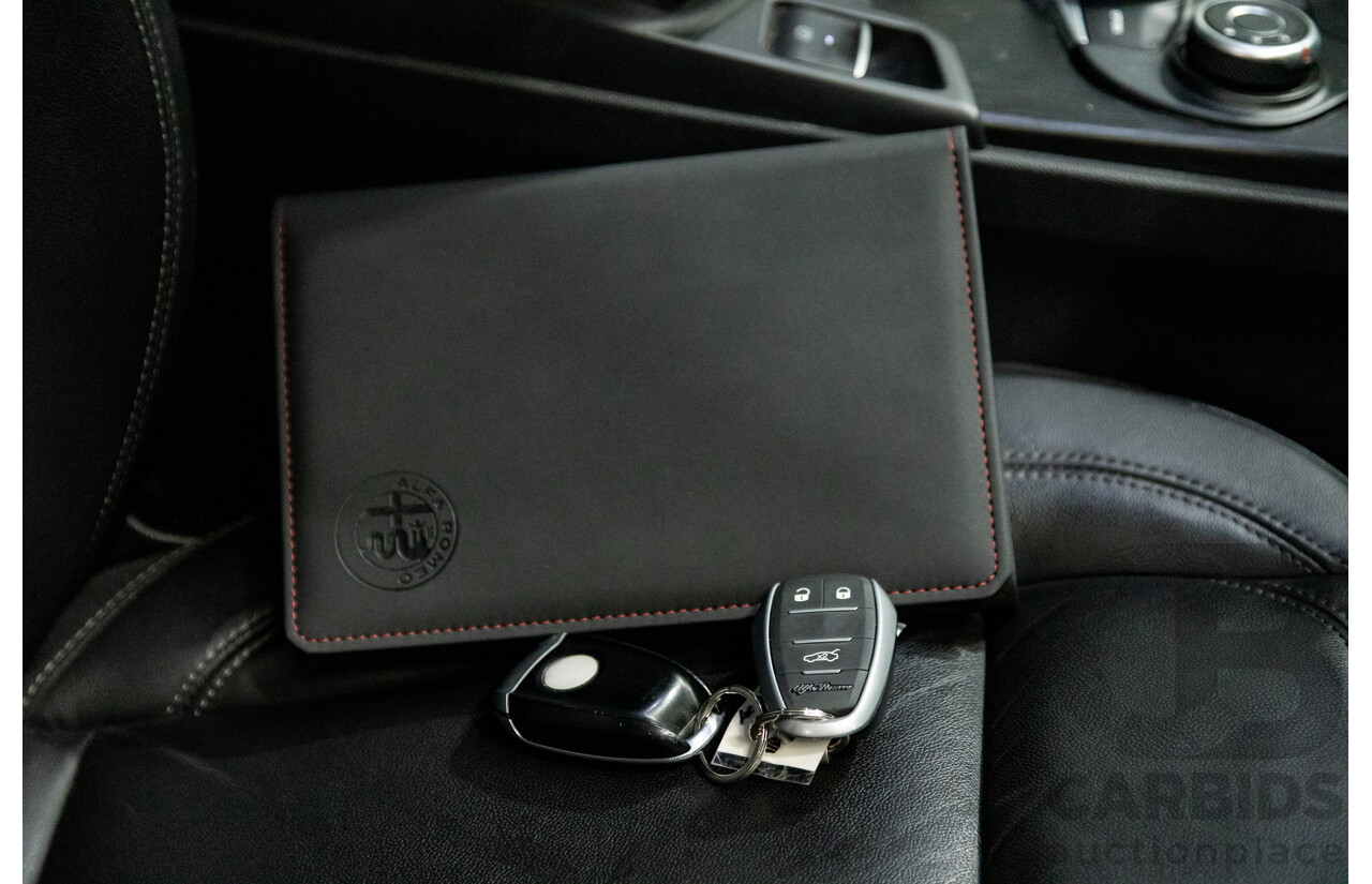 07/2020 Alfa Romeo Stelvio Q4 (AWD) 949 4D Wagon Metallic Black Turbo Diesel 2.1L