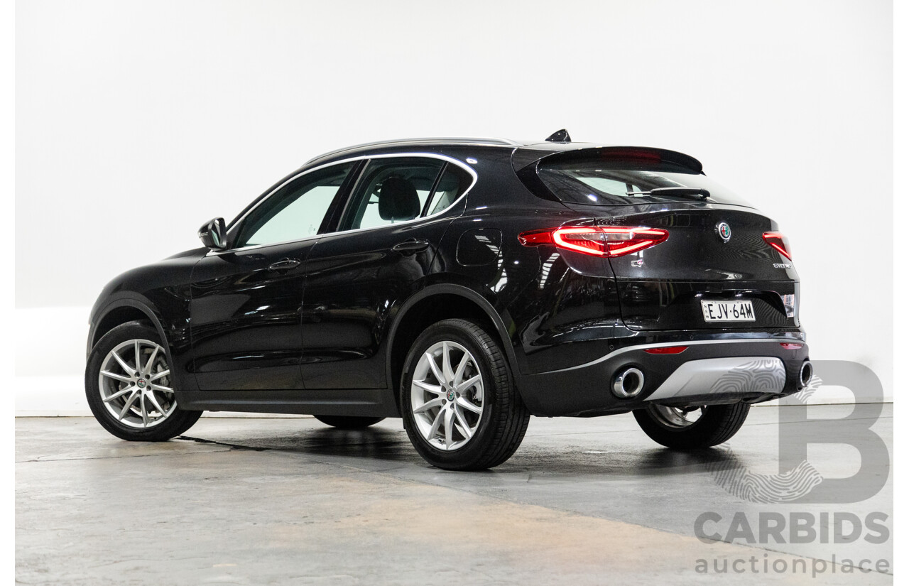 07/2020 Alfa Romeo Stelvio Q4 (AWD) 949 4D Wagon Metallic Black Turbo Diesel 2.1L