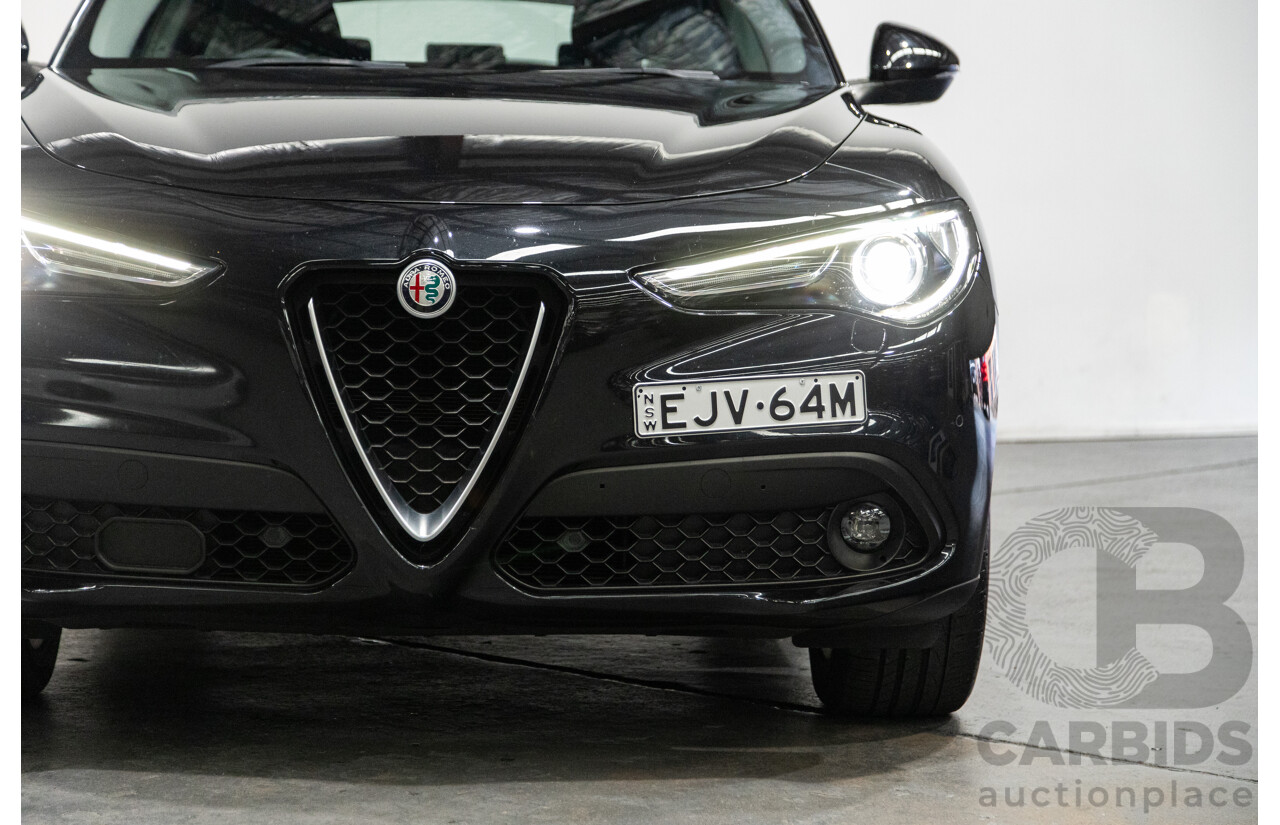 07/2020 Alfa Romeo Stelvio Q4 (AWD) 949 4D Wagon Metallic Black Turbo Diesel 2.1L