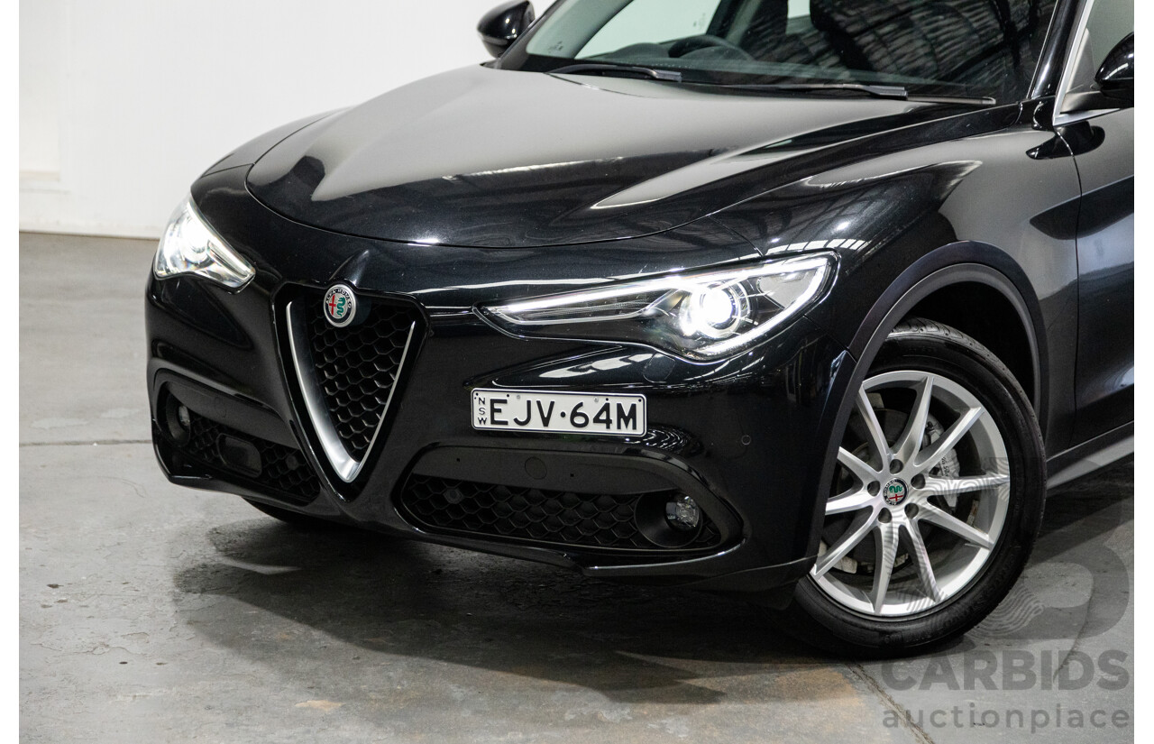 07/2020 Alfa Romeo Stelvio Q4 (AWD) 949 4D Wagon Metallic Black Turbo Diesel 2.1L