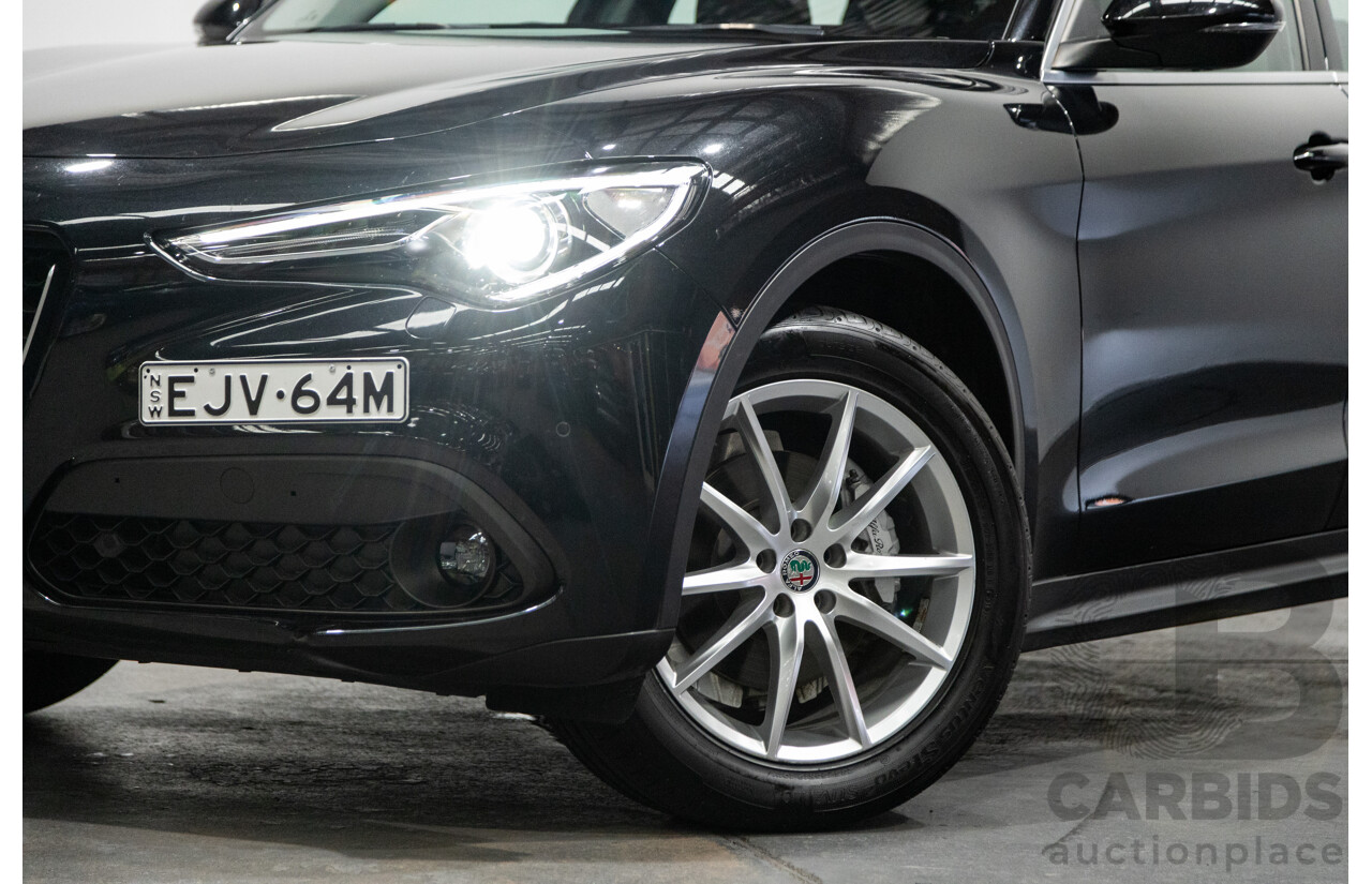 07/2020 Alfa Romeo Stelvio Q4 (AWD) 949 4D Wagon Metallic Black Turbo Diesel 2.1L