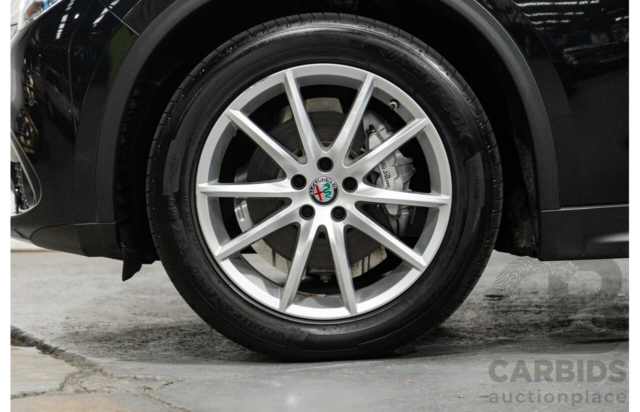 07/2020 Alfa Romeo Stelvio Q4 (AWD) 949 4D Wagon Metallic Black Turbo Diesel 2.1L