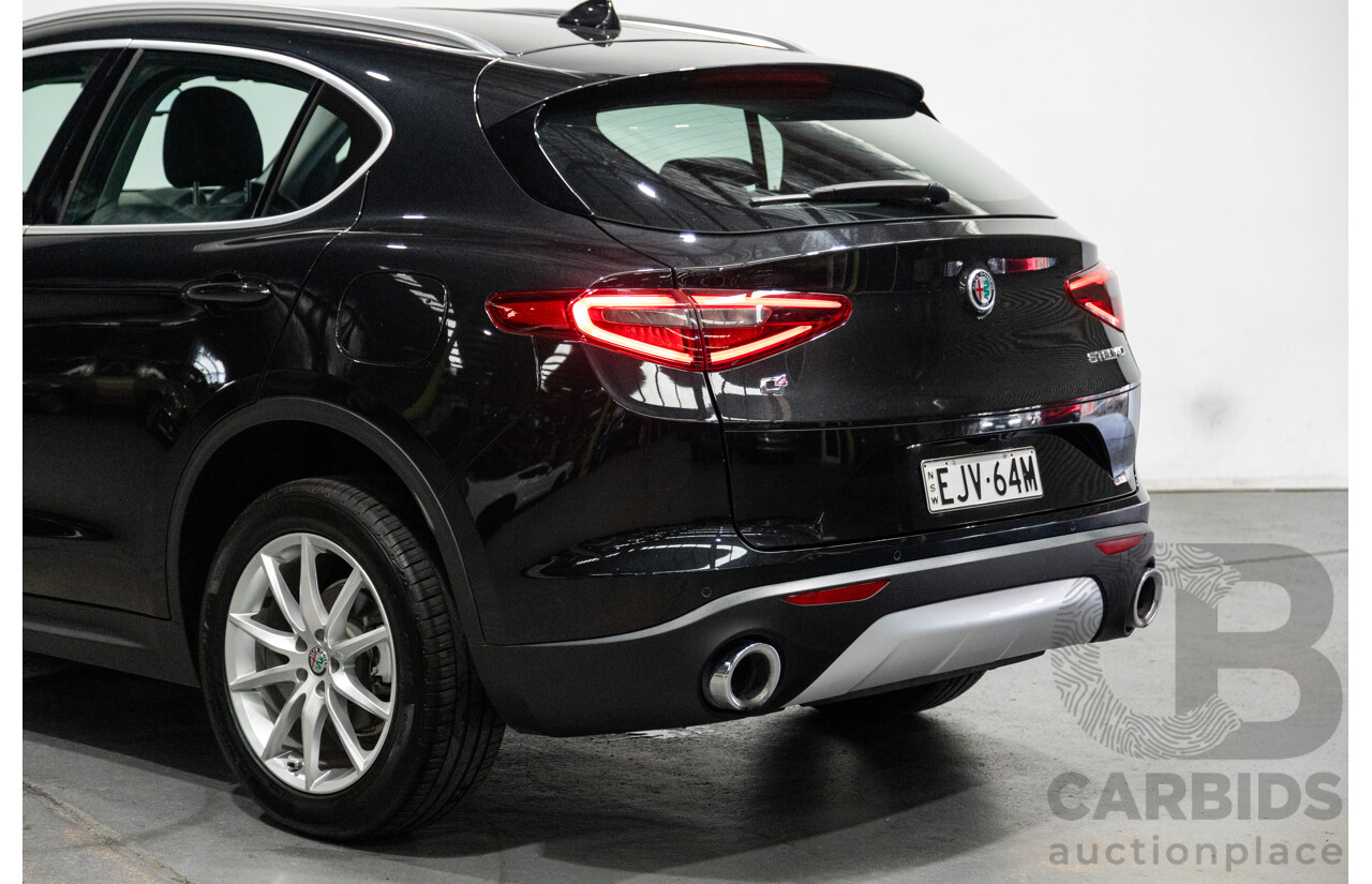 07/2020 Alfa Romeo Stelvio Q4 (AWD) 949 4D Wagon Metallic Black Turbo Diesel 2.1L