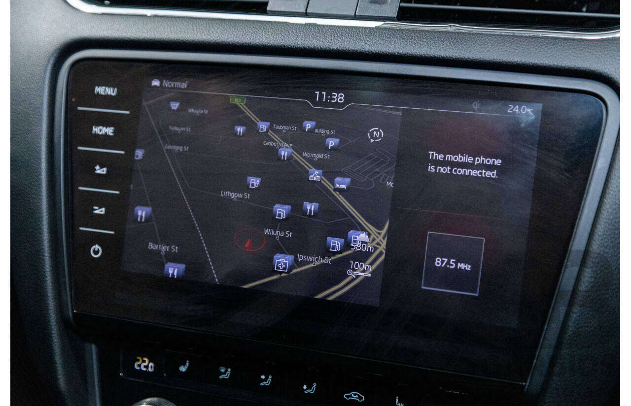 05/2019 Skoda Octavia RS 245 180 TSI NE MY19 4D Wagon Metallic Black Turbo 2.0L