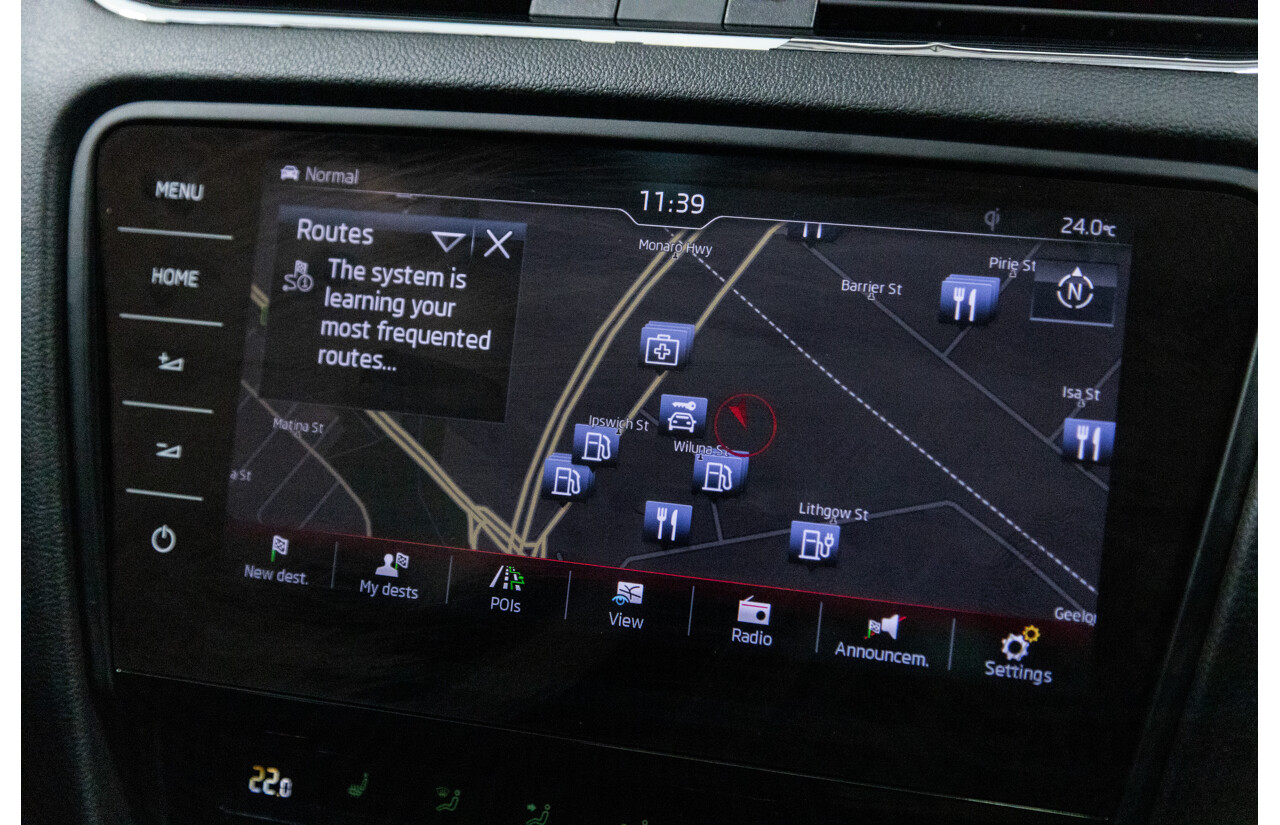 05/2019 Skoda Octavia RS 245 180 TSI NE MY19 4D Wagon Metallic Black Turbo 2.0L