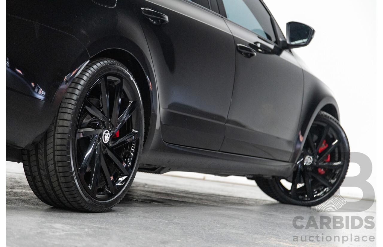 05/2019 Skoda Octavia RS 245 180 TSI NE MY19 4D Wagon Metallic Black Turbo 2.0L