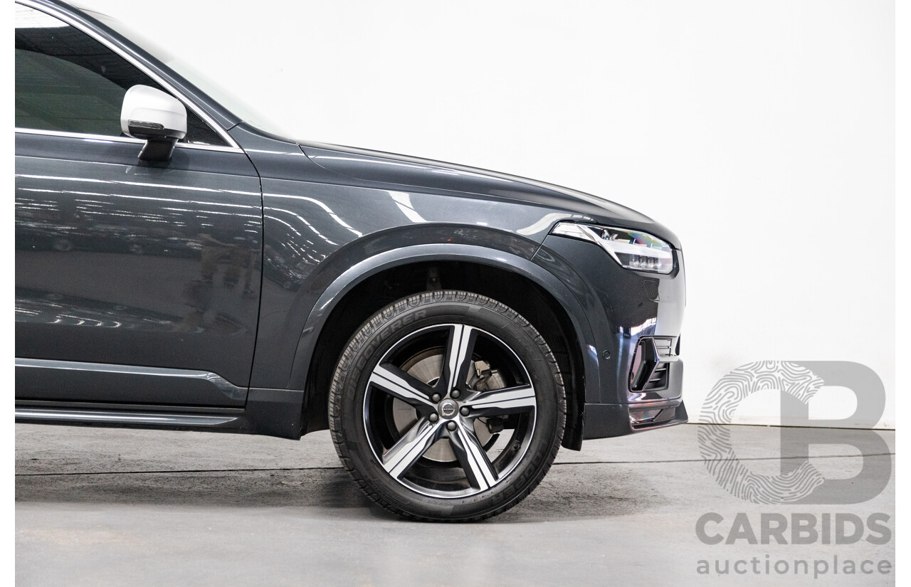 11/2016 Volvo XC90 D5 R-Design (AWD) 256 MY17 4D Wagon Grey Twin Turbo Diesel 2.0L - 7 Seater