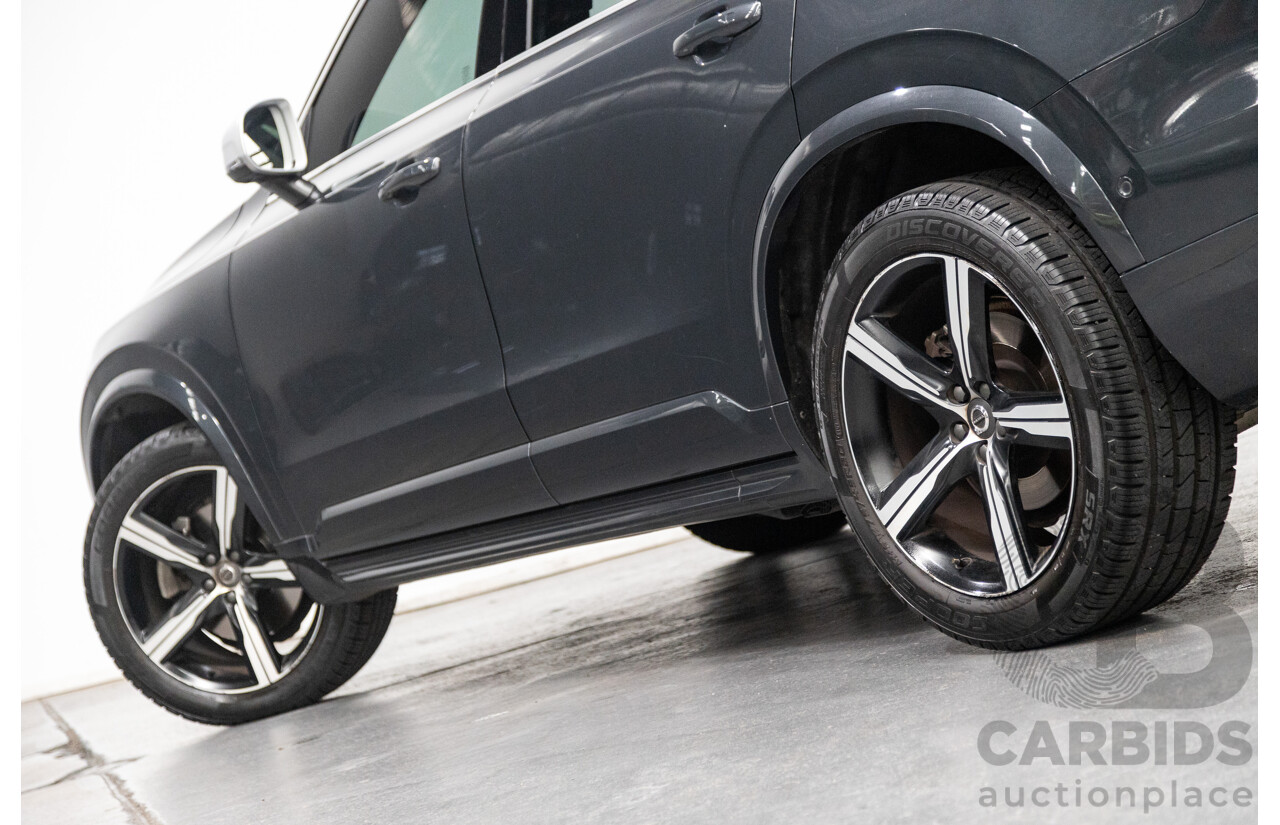 11/2016 Volvo XC90 D5 R-Design (AWD) 256 MY17 4D Wagon Grey Twin Turbo Diesel 2.0L - 7 Seater