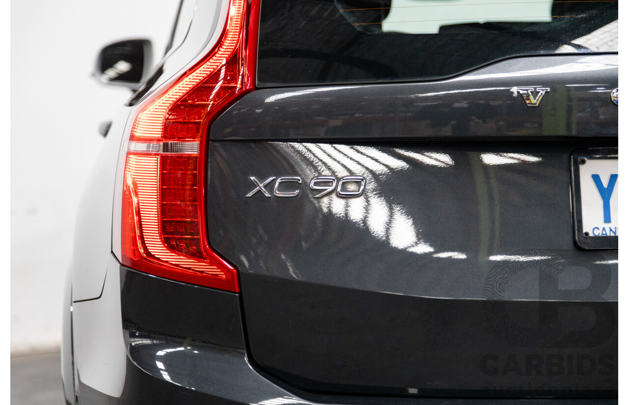 11/2016 Volvo XC90 D5 R-Design (AWD) 256 MY17 4D Wagon Grey Twin Turbo Diesel 2.0L - 7 Seater