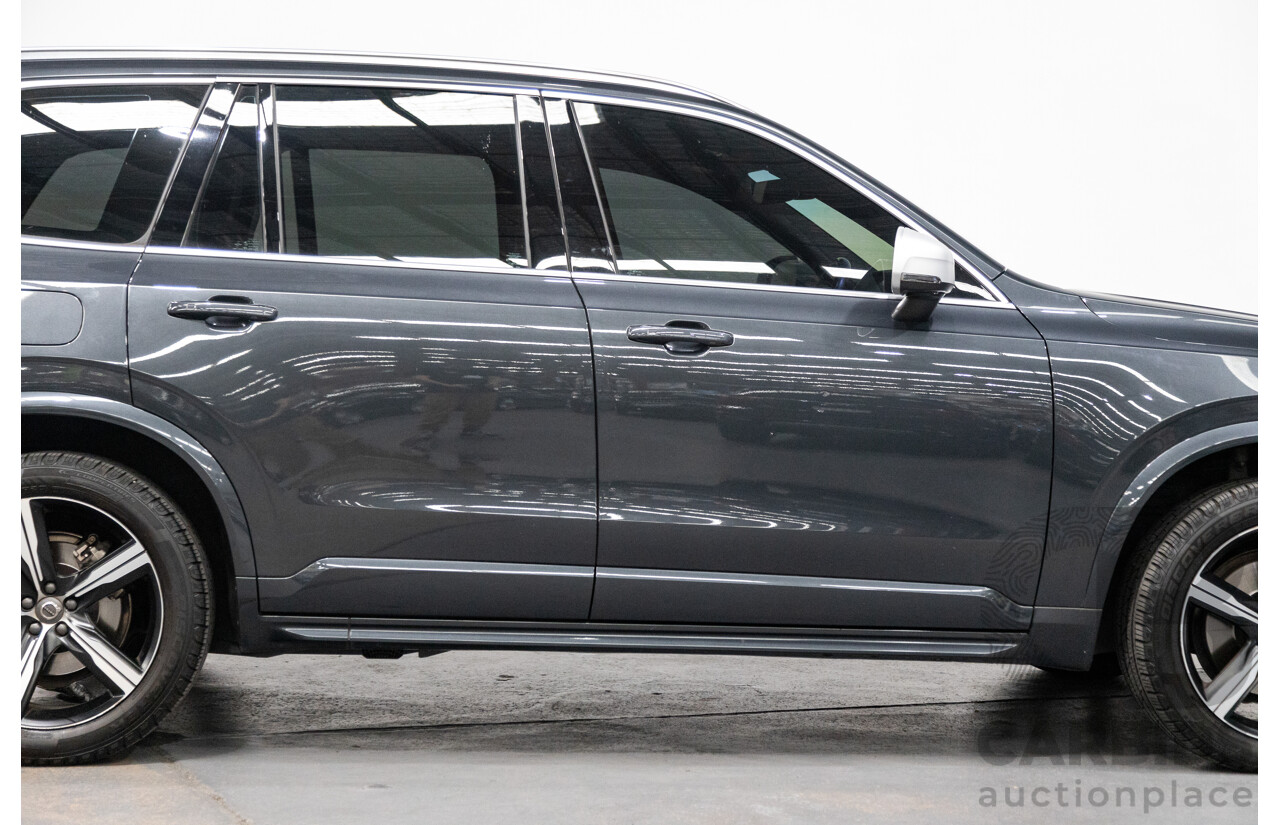 11/2016 Volvo XC90 D5 R-Design (AWD) 256 MY17 4D Wagon Grey Twin Turbo Diesel 2.0L - 7 Seater