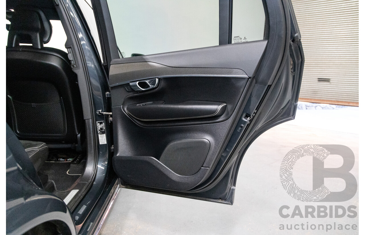 11/2016 Volvo XC90 D5 R-Design (AWD) 256 MY17 4D Wagon Grey Twin Turbo Diesel 2.0L - 7 Seater