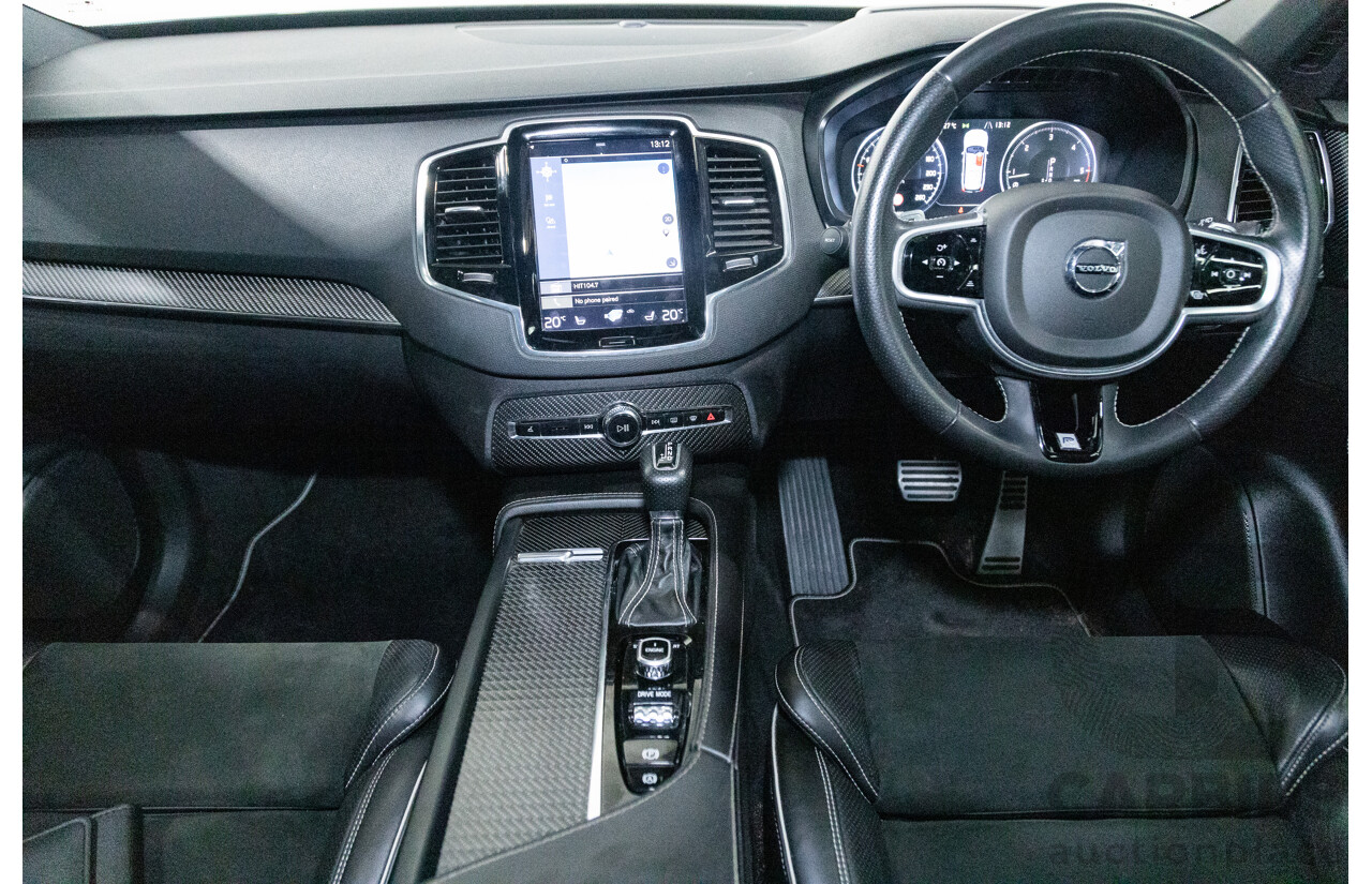 11/2016 Volvo XC90 D5 R-Design (AWD) 256 MY17 4D Wagon Grey Twin Turbo Diesel 2.0L - 7 Seater