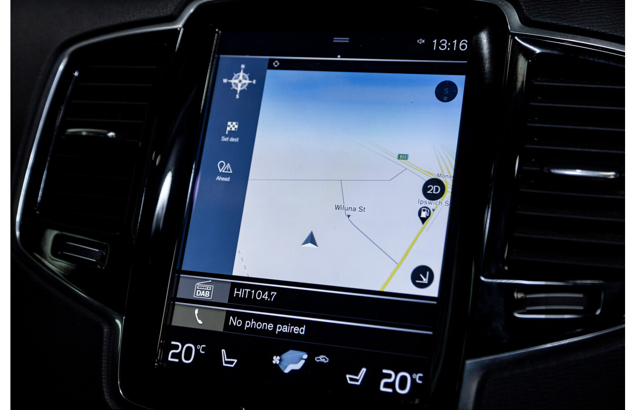 11/2016 Volvo XC90 D5 R-Design (AWD) 256 MY17 4D Wagon Grey Twin Turbo Diesel 2.0L - 7 Seater