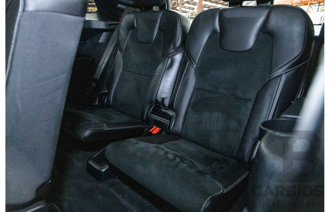 11/2016 Volvo XC90 D5 R-Design (AWD) 256 MY17 4D Wagon Grey Twin Turbo Diesel 2.0L - 7 Seater