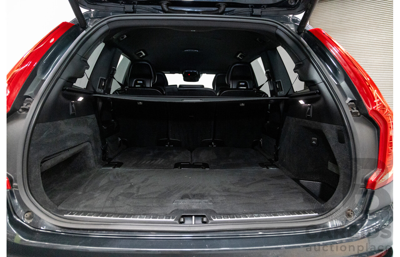 11/2016 Volvo XC90 D5 R-Design (AWD) 256 MY17 4D Wagon Grey Twin Turbo Diesel 2.0L - 7 Seater