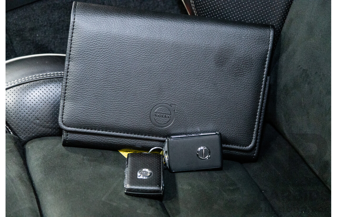 11/2016 Volvo XC90 D5 R-Design (AWD) 256 MY17 4D Wagon Grey Twin Turbo Diesel 2.0L - 7 Seater