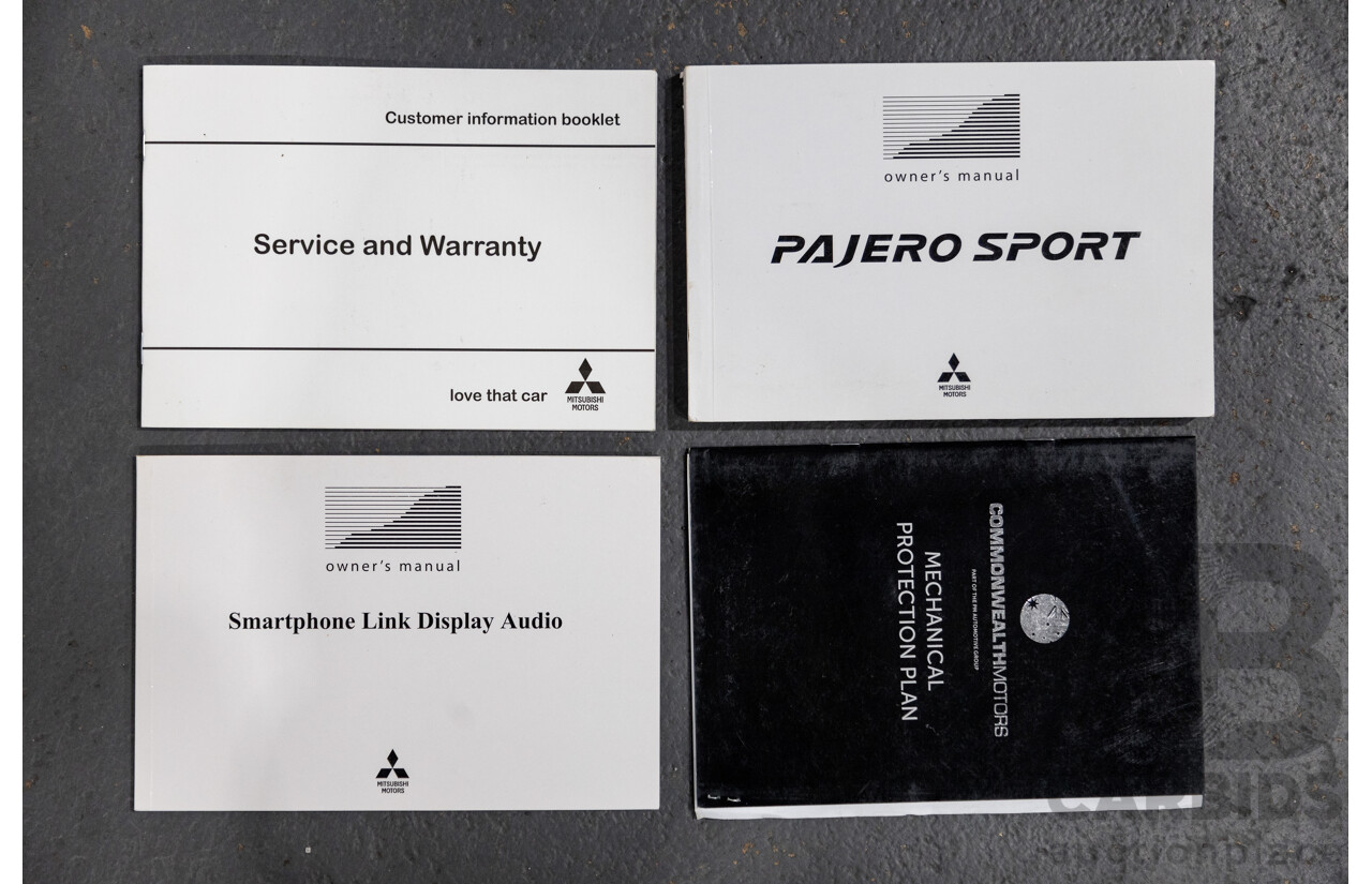 10/2016 Mitsubishi Pajero Sport GLX (4x4) MY16 4D Wagon Grey Turbo Diesel 2.4L