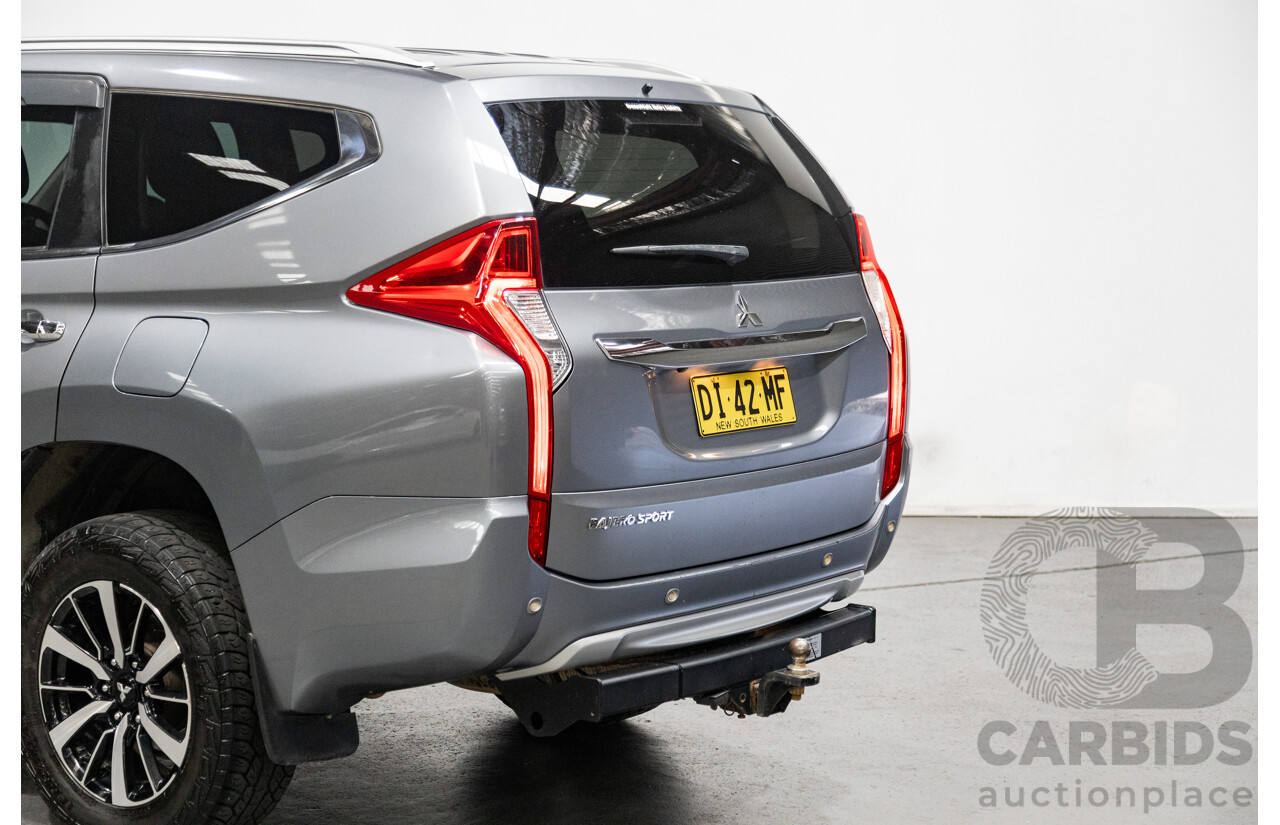 10/2016 Mitsubishi Pajero Sport GLX (4x4) MY16 4D Wagon Grey Turbo Diesel 2.4L