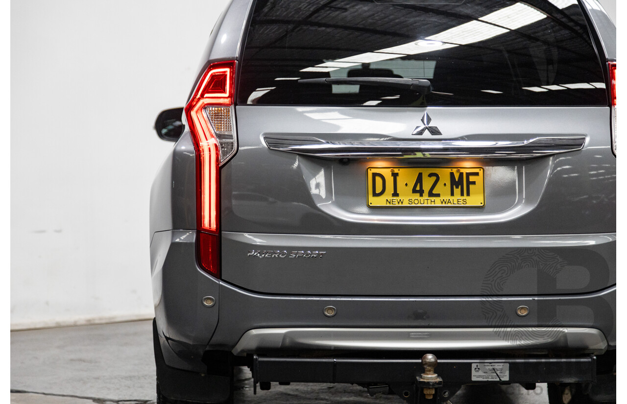 10/2016 Mitsubishi Pajero Sport GLX (4x4) MY16 4D Wagon Grey Turbo Diesel 2.4L