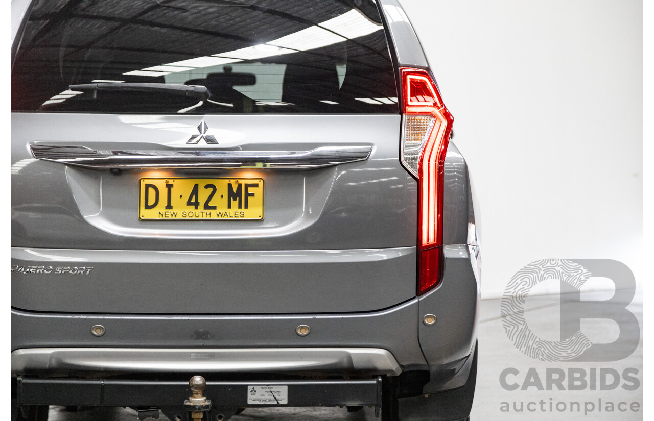 10/2016 Mitsubishi Pajero Sport GLX (4x4) MY16 4D Wagon Grey Turbo Diesel 2.4L