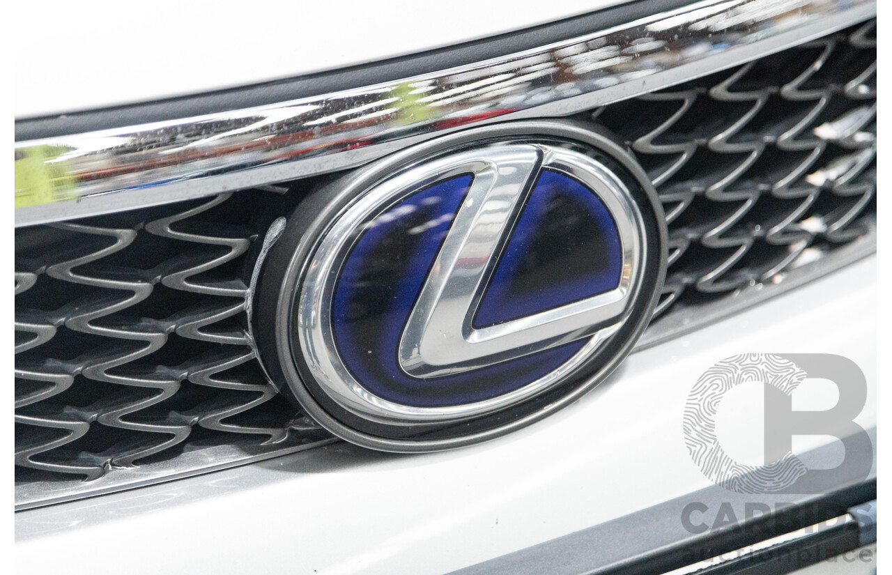 03/2013 Lexus CT 200H Hybrid F-Sport ZWA10R MY13 Upgrade 5D Hatchback Silver 1.8L - Hybrid