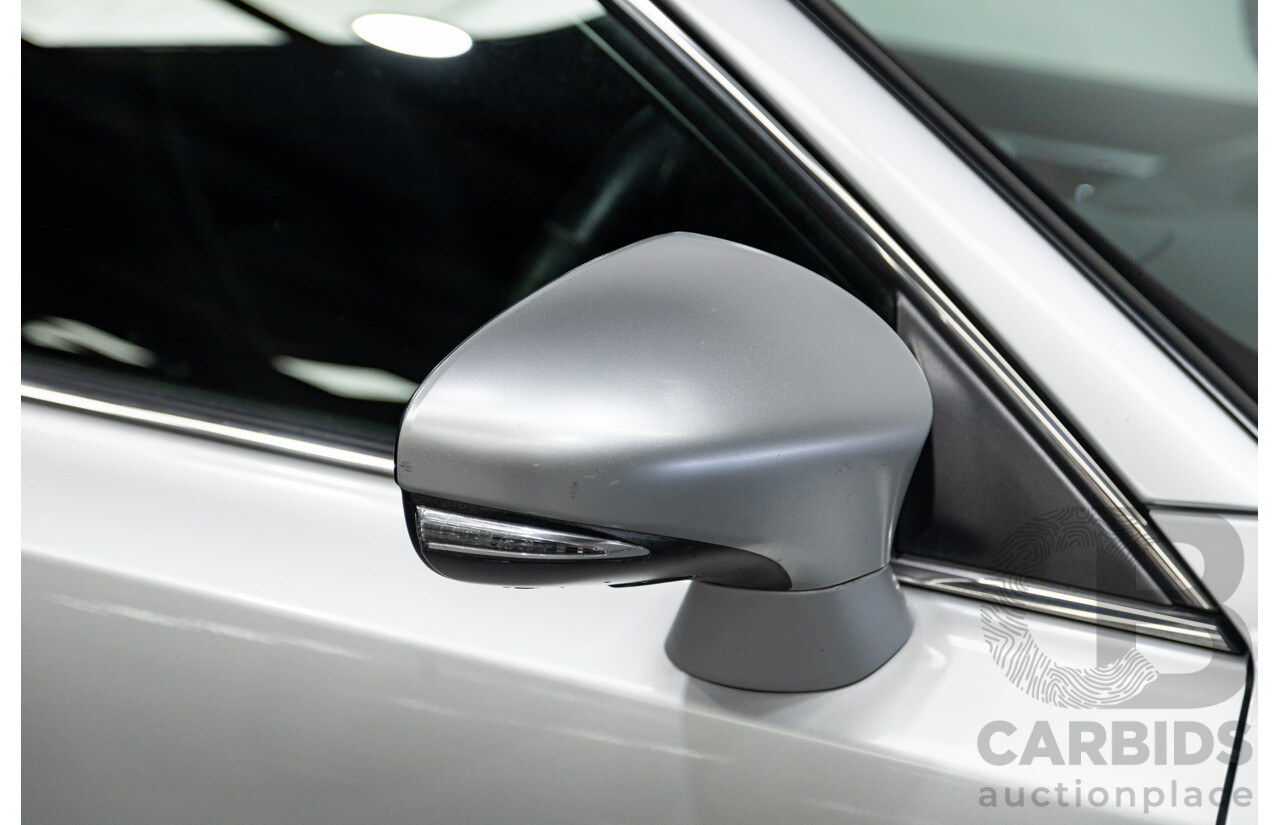 03/2013 Lexus CT 200H Hybrid F-Sport ZWA10R MY13 Upgrade 5D Hatchback Silver 1.8L - Hybrid