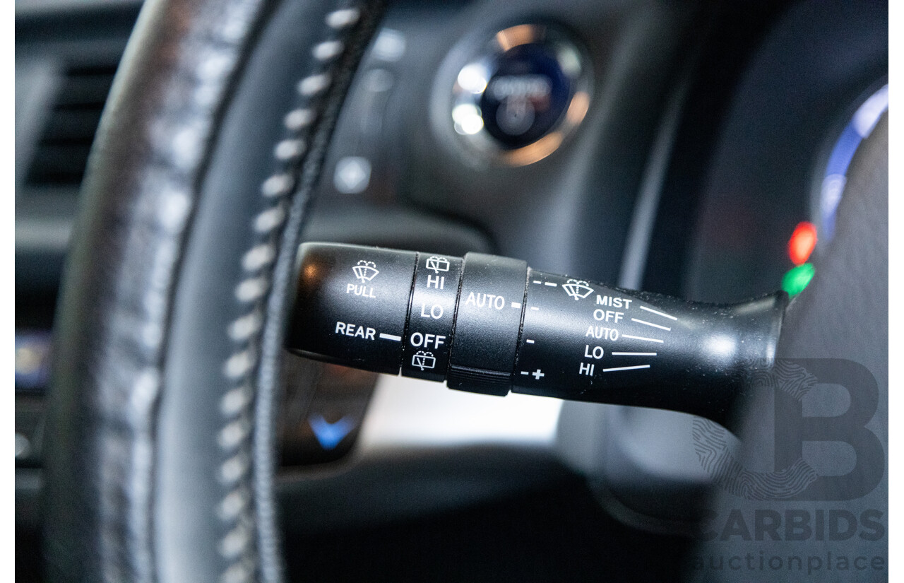 03/2013 Lexus CT 200H Hybrid F-Sport ZWA10R MY13 Upgrade 5D Hatchback Silver 1.8L - Hybrid