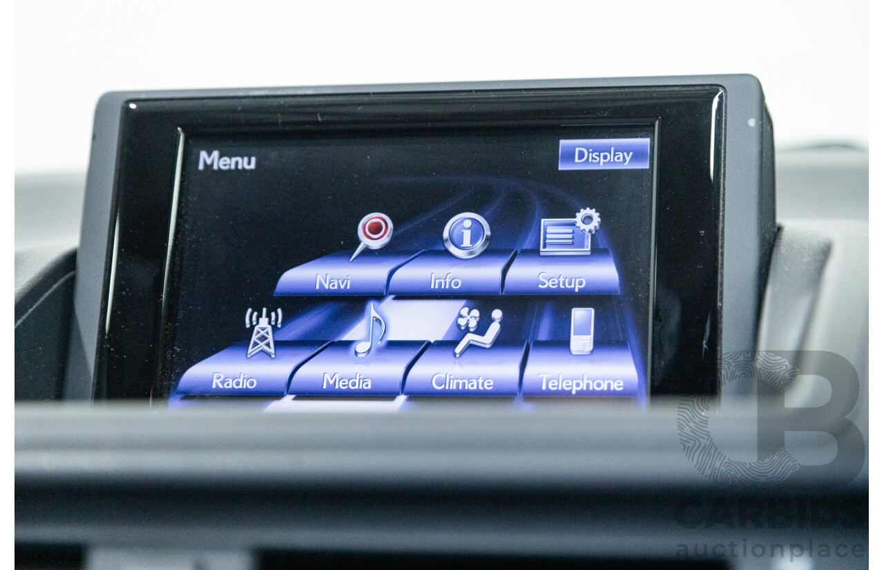 03/2013 Lexus CT 200H Hybrid F-Sport ZWA10R MY13 Upgrade 5D Hatchback Silver 1.8L - Hybrid