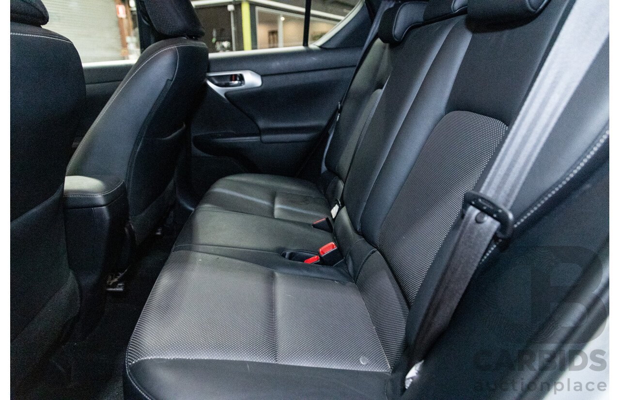 03/2013 Lexus CT 200H Hybrid F-Sport ZWA10R MY13 Upgrade 5D Hatchback Silver 1.8L - Hybrid