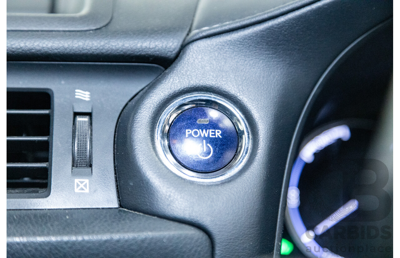 03/2013 Lexus CT 200H Hybrid F-Sport ZWA10R MY13 Upgrade 5D Hatchback Silver 1.8L - Hybrid