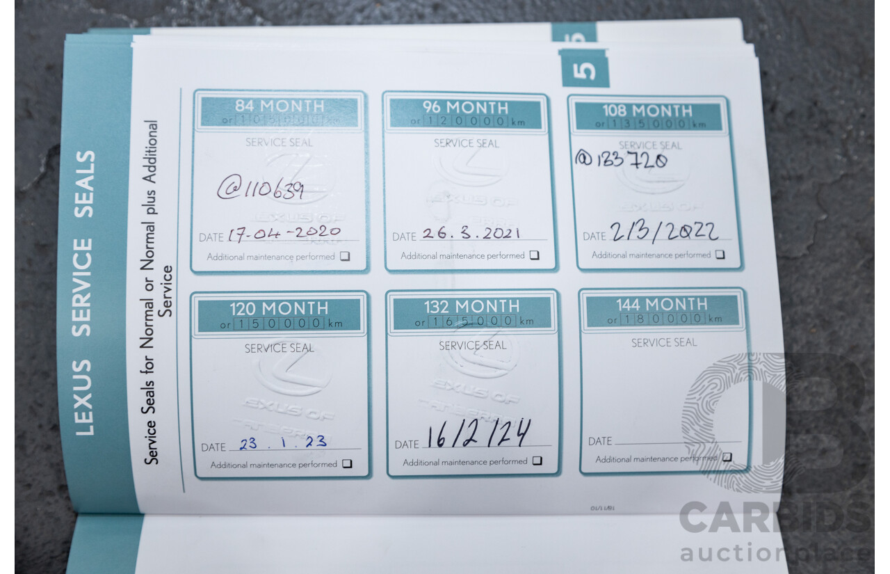 03/2013 Lexus CT 200H Hybrid F-Sport ZWA10R MY13 Upgrade 5D Hatchback Silver 1.8L - Hybrid